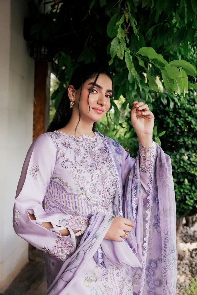 Zync by Florent Embroidered Viscose Suits Unstitched 3 Piece FIM - 7A - Intermix'25