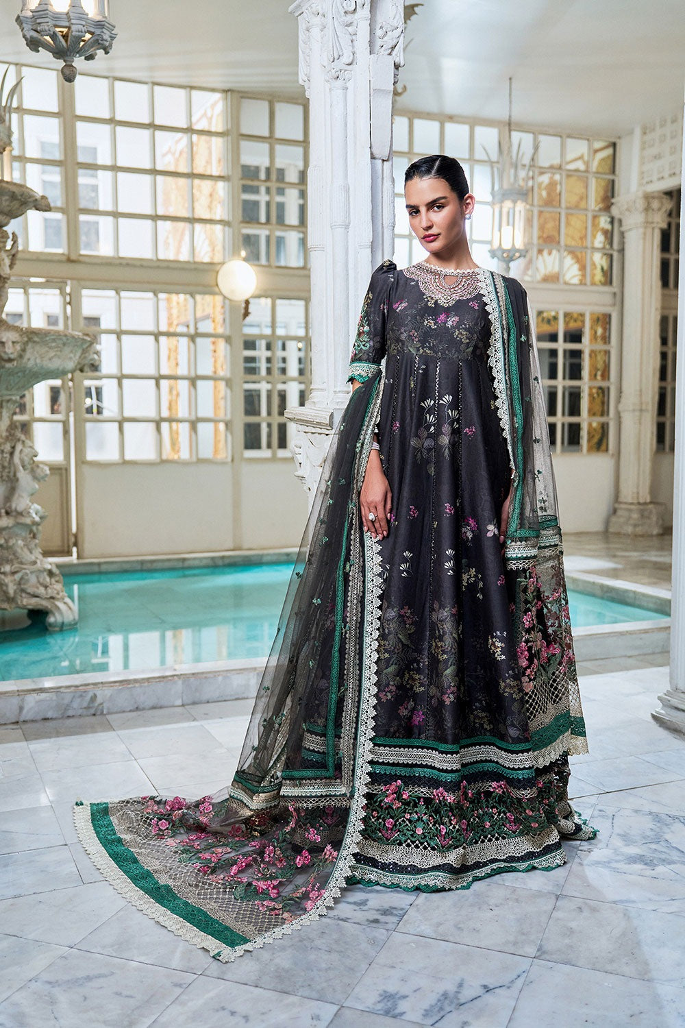 Design 10A | Sobia Nazir - Luxury Lawn Eid Edition 2026 Unstitched 100% Orignal