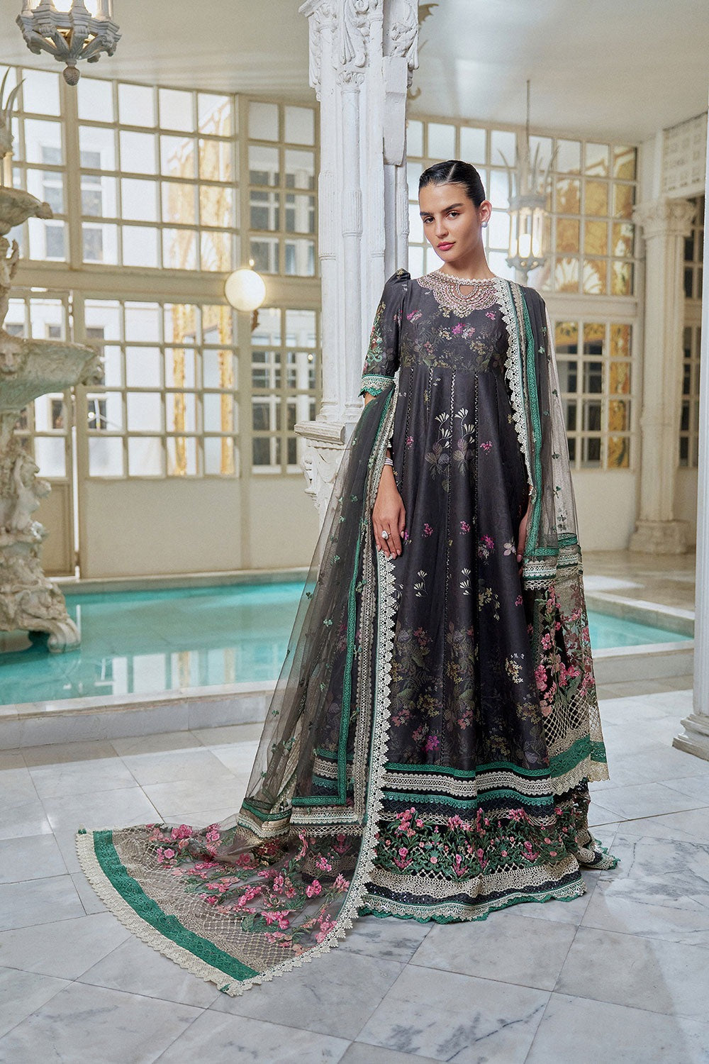 Design 10A | Sobia Nazir - Luxury Lawn Eid Edition 2026 Unstitched 100% Orignal