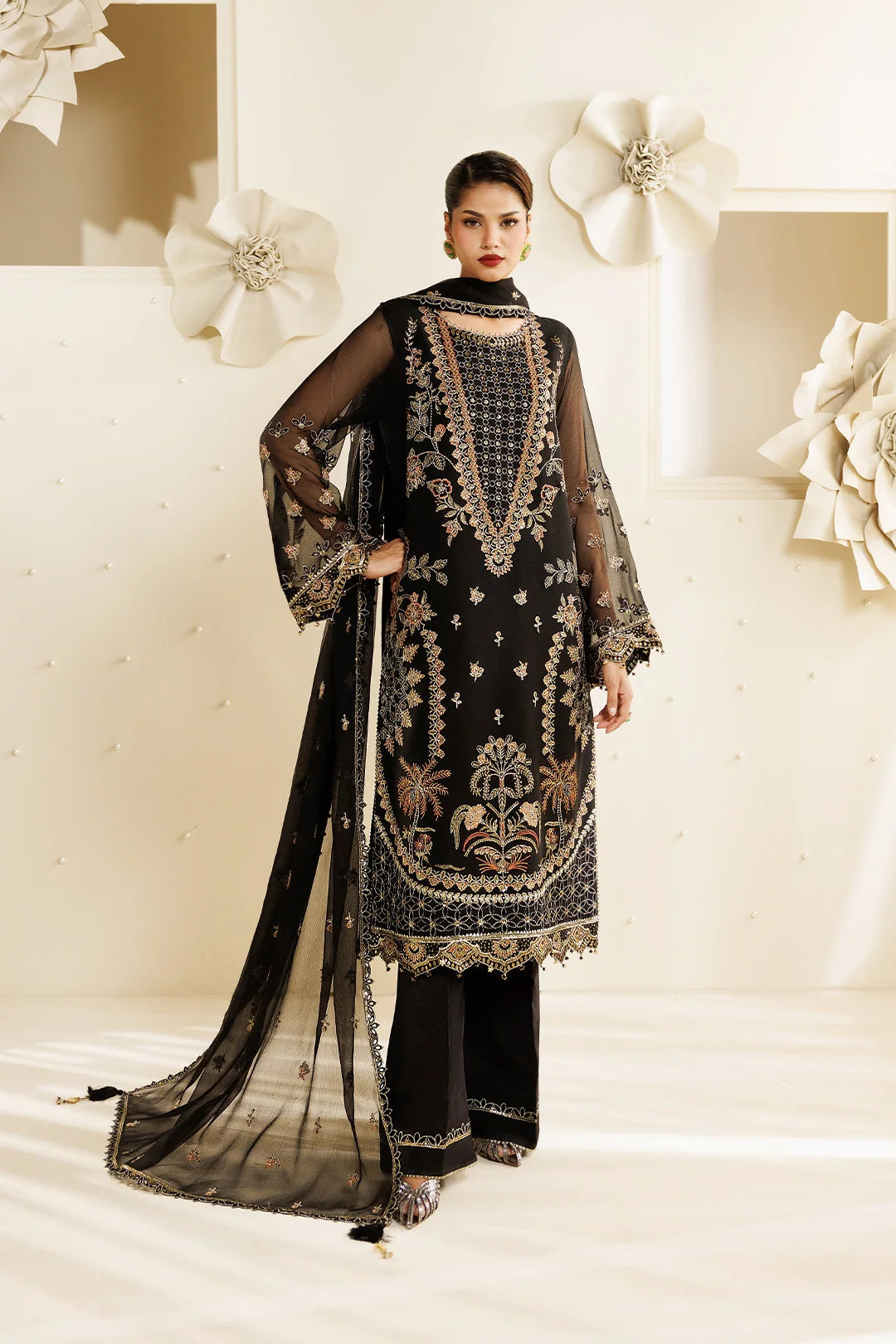 Sireine by Alizeh unstitched festive and luxury chiffon | AF-CH-2294-Halo