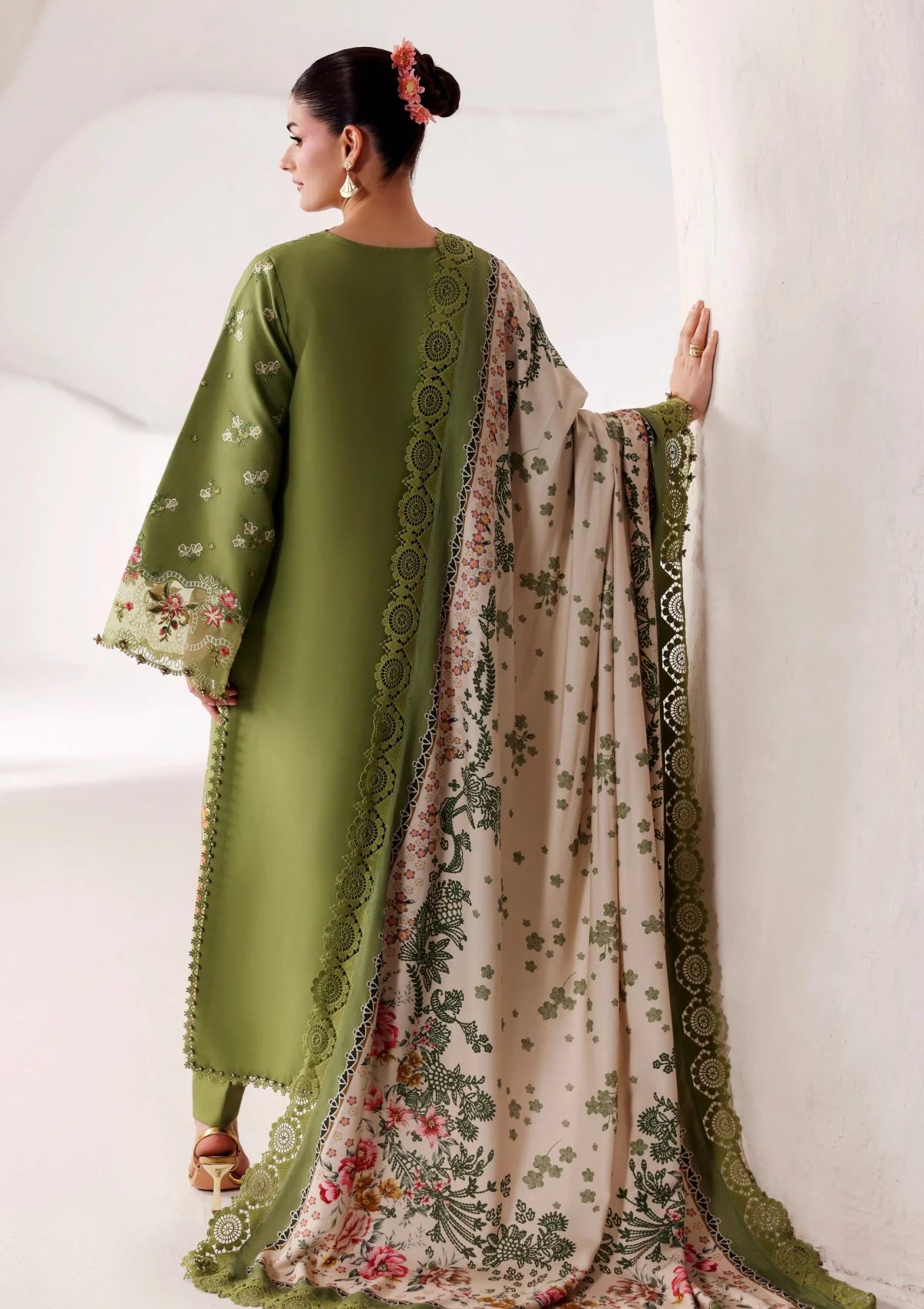 Olive Green-00269 | SERAPHINE BY NAQSH WINTER EDIT 26