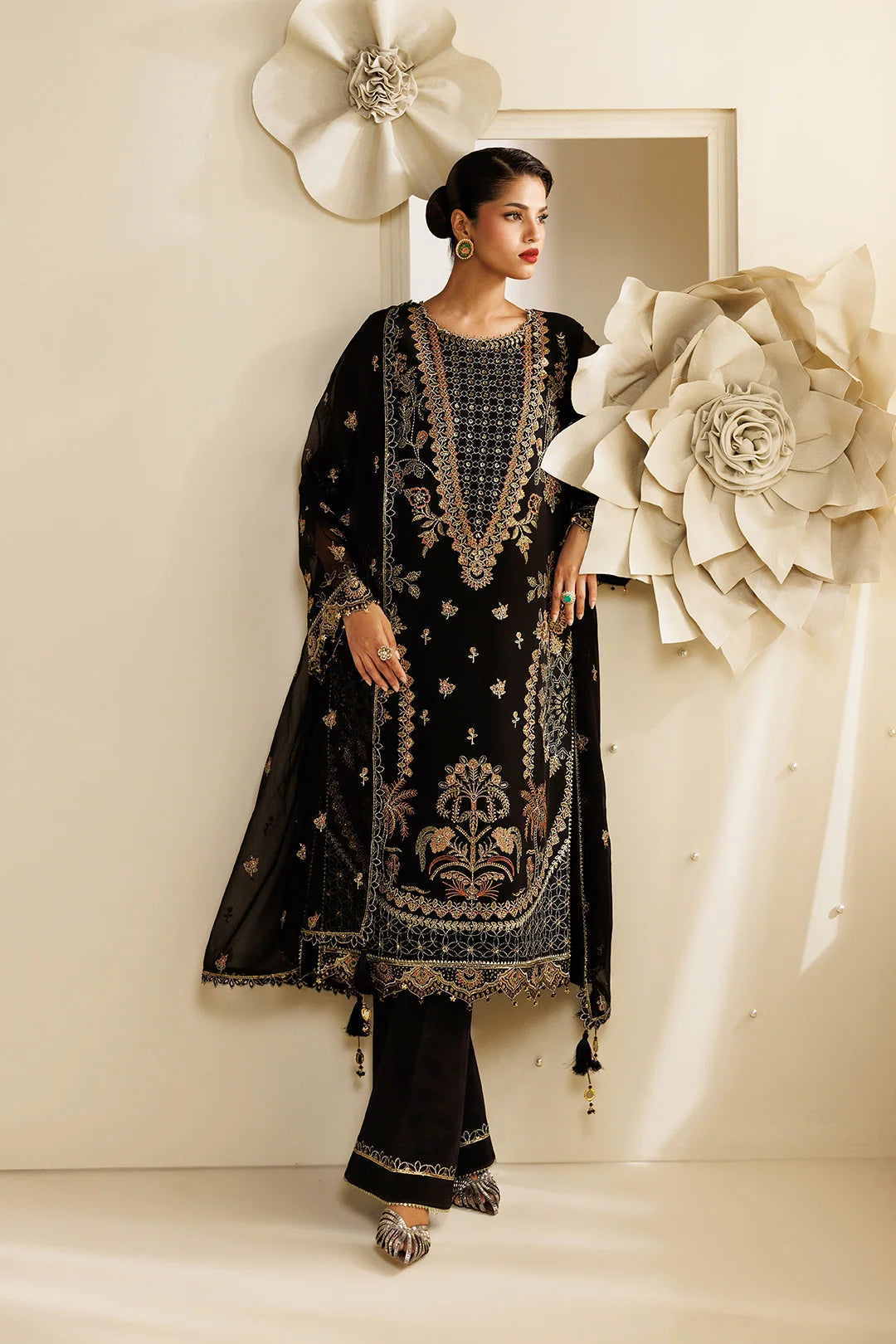 Sireine by Alizeh unstitched festive and luxury chiffon | AF-CH-2294-Halo