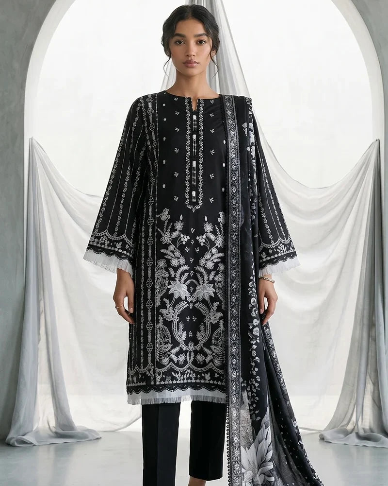 Zellbury | Embroidered Lawn | Design 1168