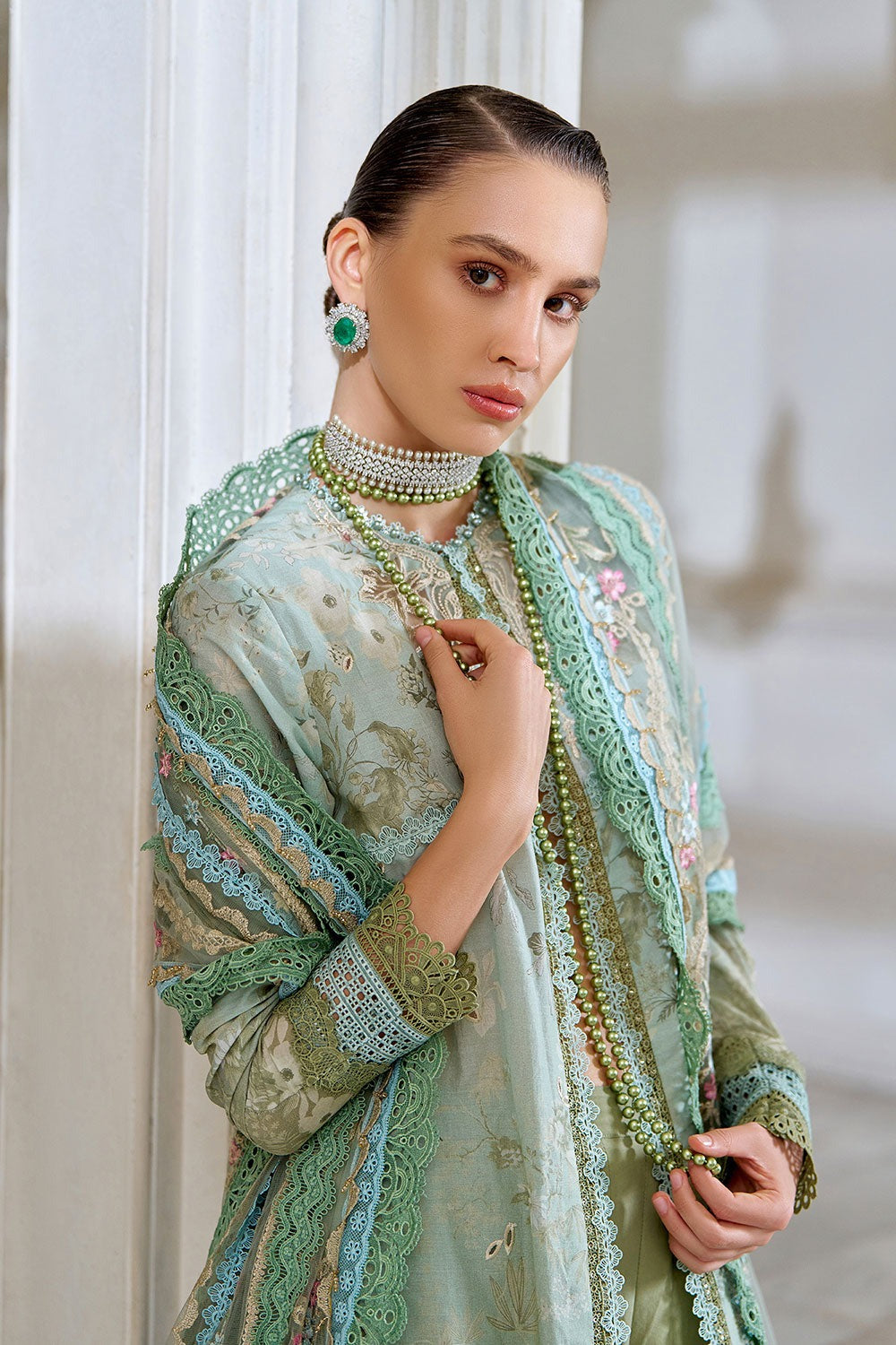 Design 12A | Sobia Nazir - Luxury Lawn Eid Edition 2026 Unstitched 100% Orignal