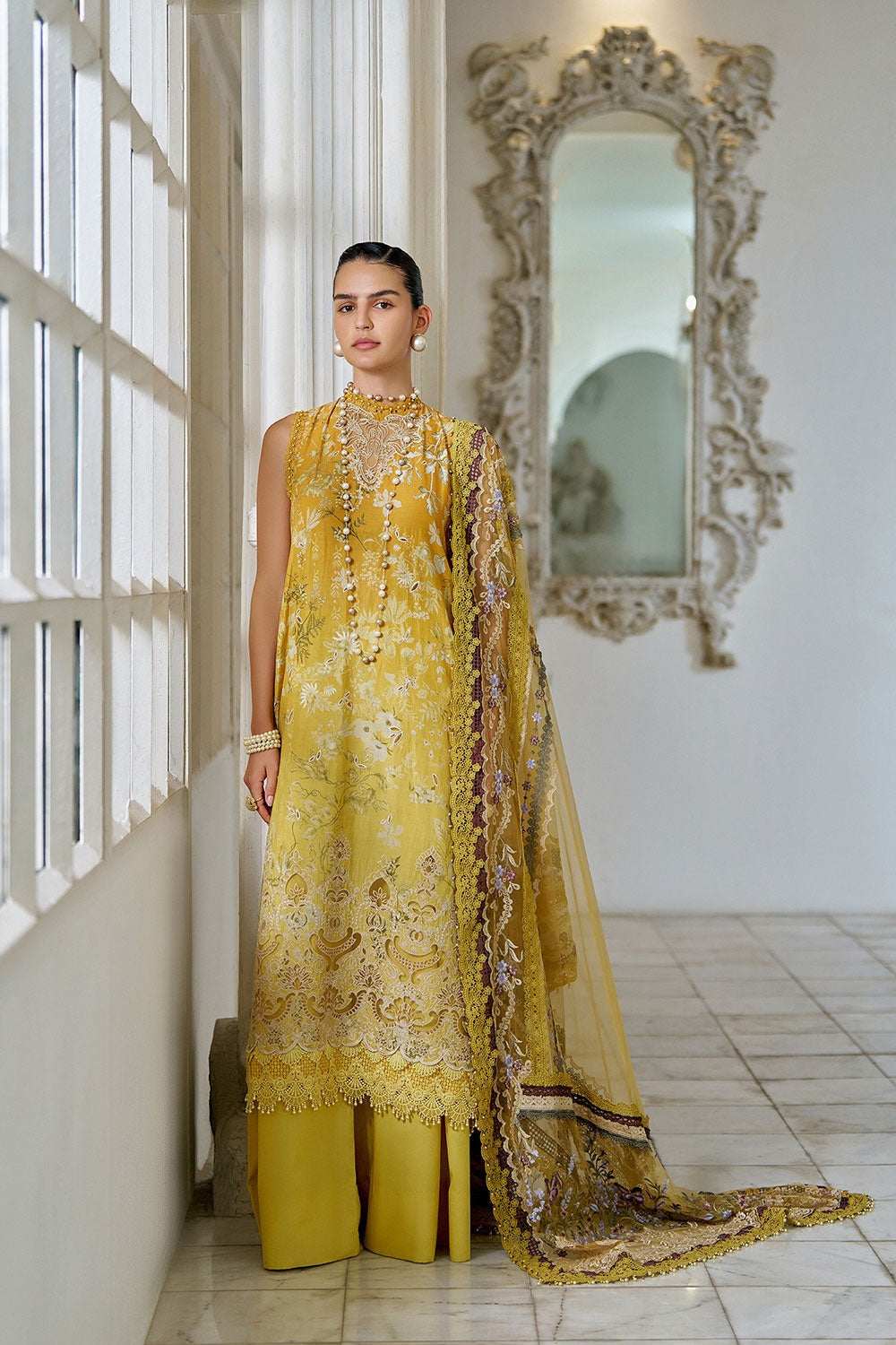 Design 12B | Sobia Nazir - Luxury Lawn Eid Edition 2026 Unstitched 100% Orignal