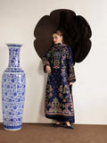 Kaya By Mahnur EMB 3 PC PEACH LEATHER | KA-12