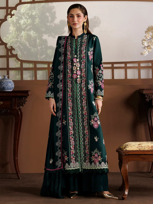 Kaya By Mahnur EMB 3 PC PEACH LEATHER | KA-13