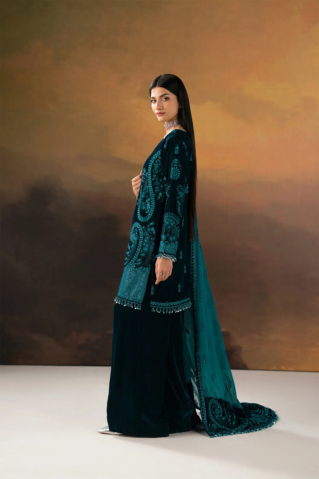 Virsa Velvet Edit By Alizeh | AF-VLT-2285-Kaneez