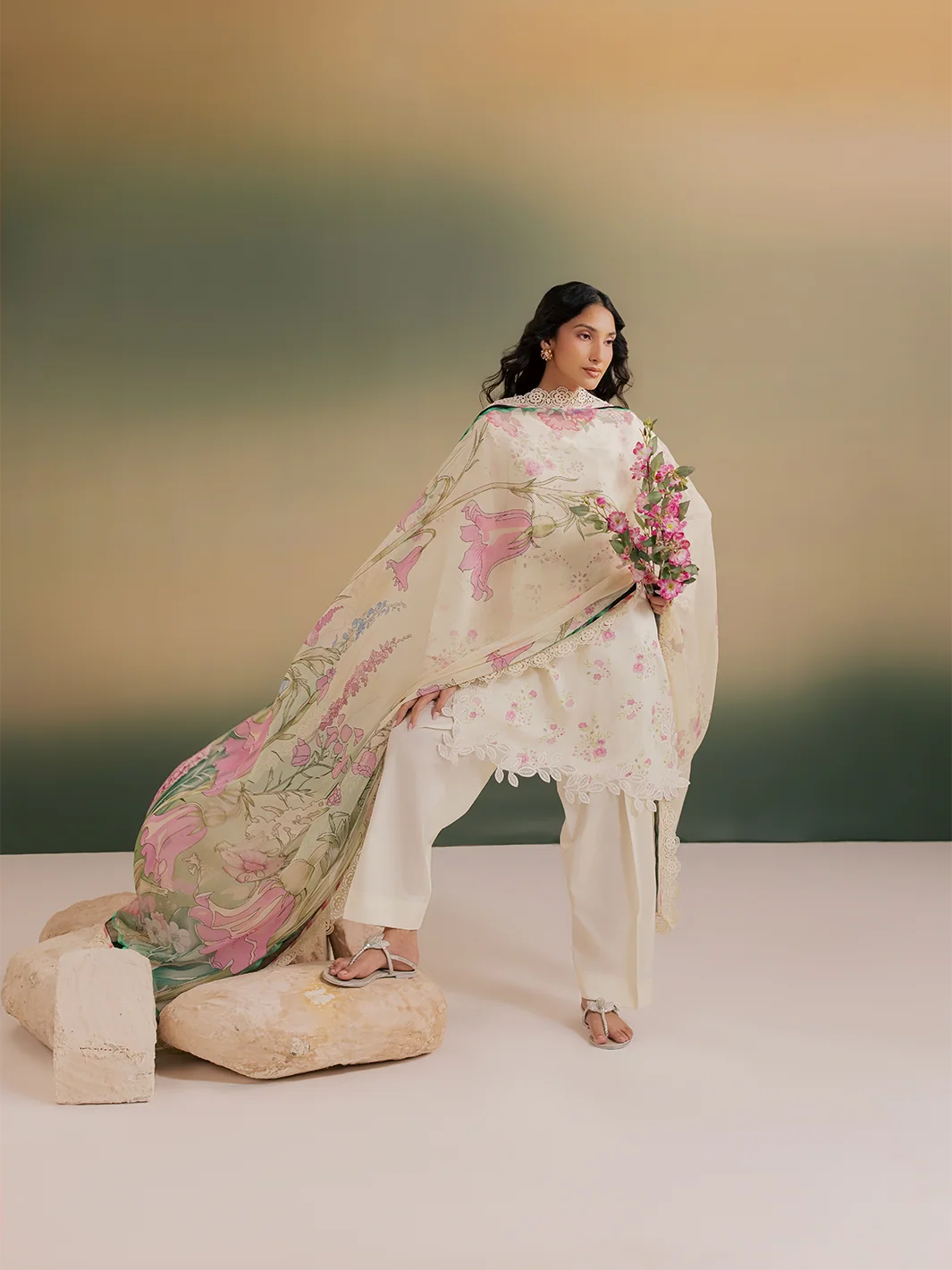 IM-15 | SAGE BY MAHNUR 3PC VISCOSE