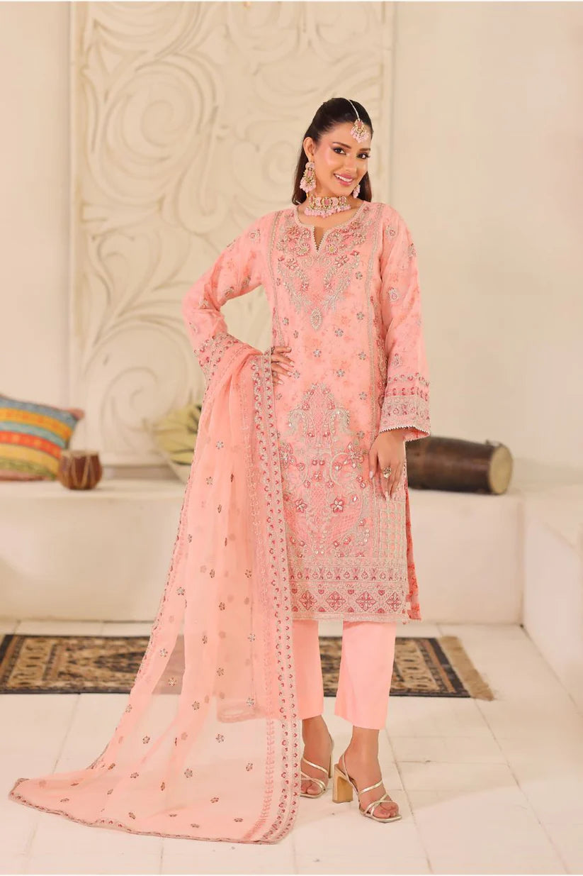 Mushkk By Dr.Haris Luxury Organza D-4