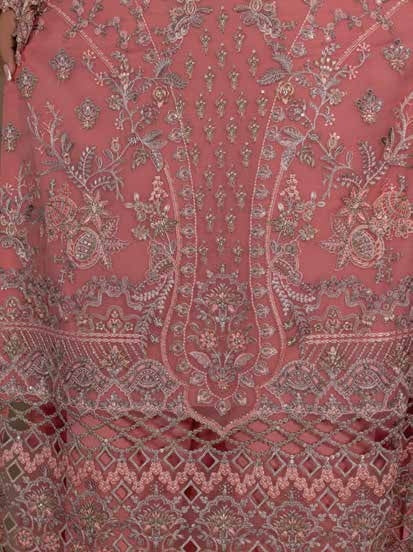 Chandani Kuch Khas By Flossie Premium Chiffon 3pc Unstitched Suit - CH-102