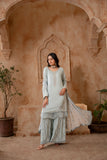 Manahils Festive/party wear collection | 186-GREY