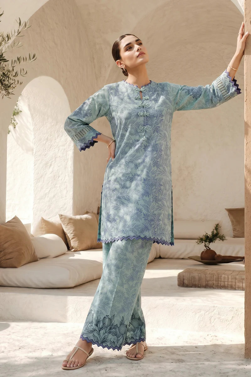 Mint Canopy - Sahar Neutral Edit 2 Pc Printed Unstitched