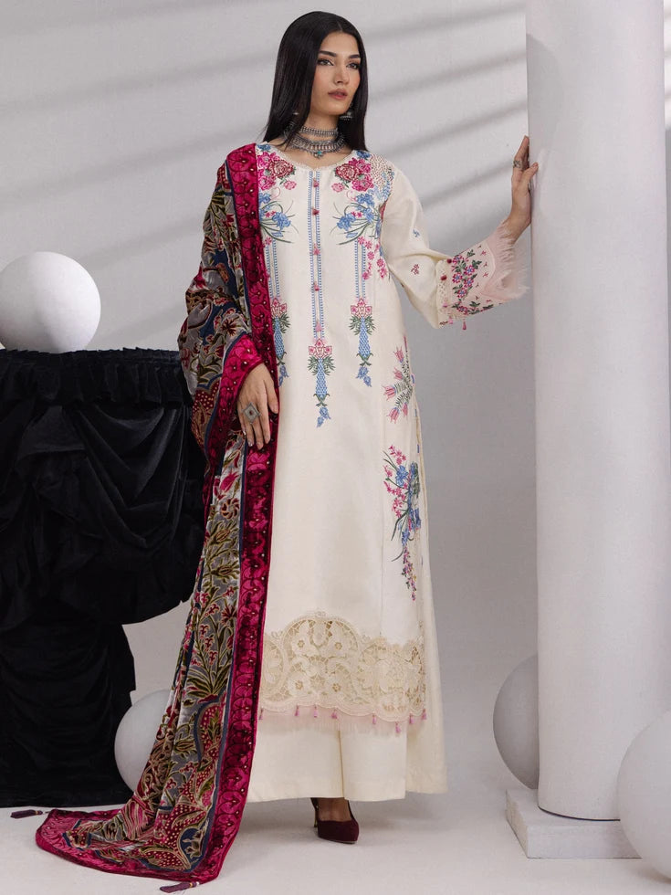 Panache 2026 Collection by Parishay - CHE-07 | 3 PC CORDUROY