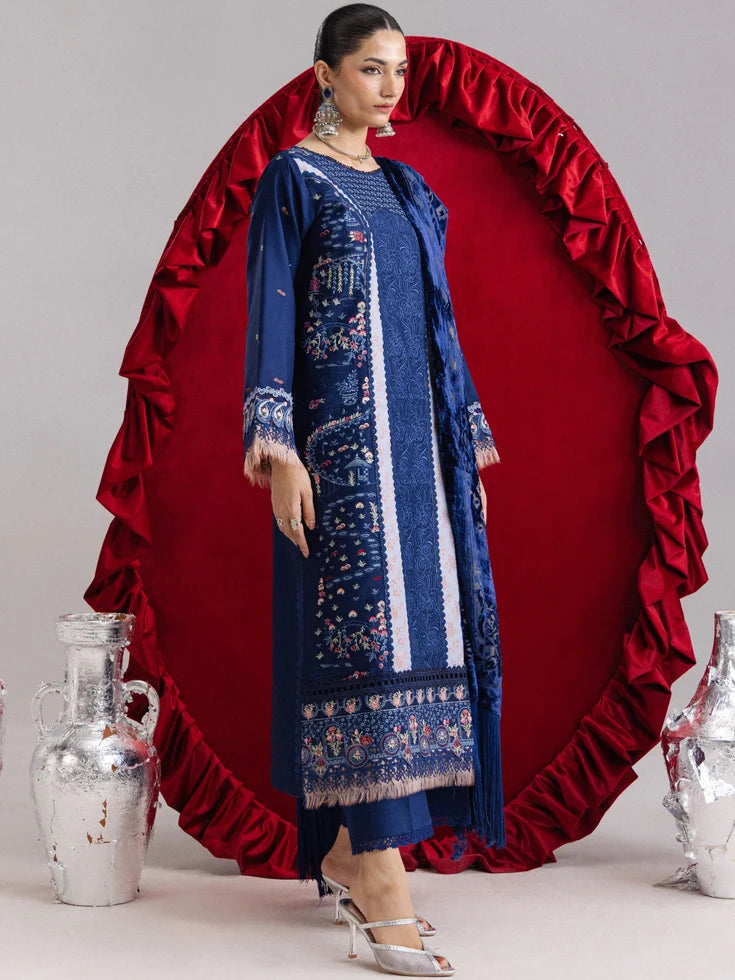 Panache 2026 Collection by Parishay - CHE-16 | 3 PC CORDUROY