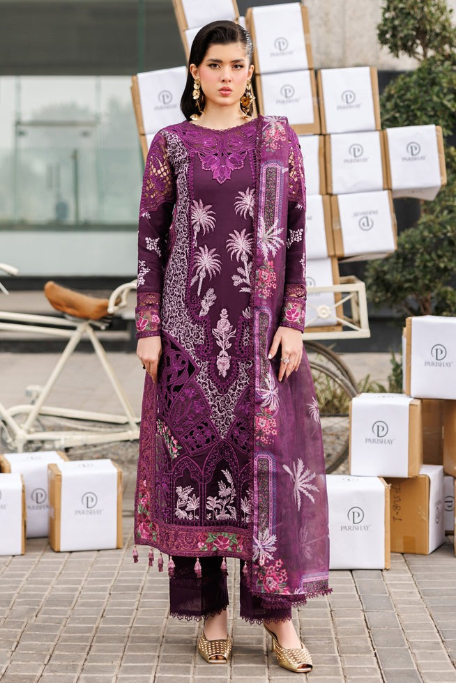 MN-12 | Monaco By Parishay - 3 PC LAWN