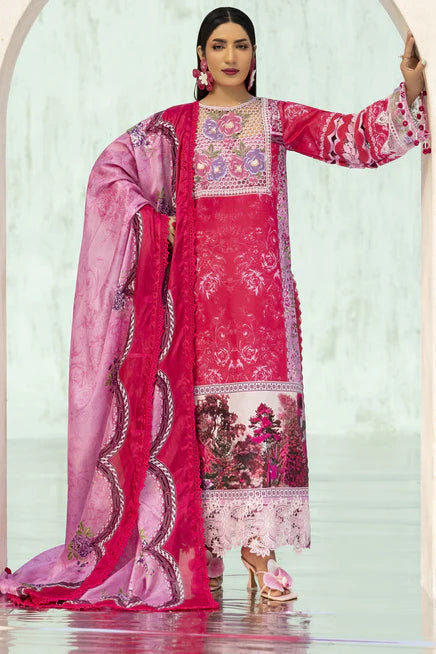 IB-14 | 3 PC LAWN - Parishay