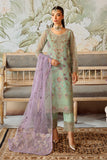 M-1204 | Ramsha Minhal Organza Collection Vol 12