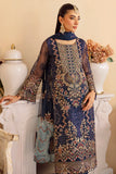 M-1209 | Ramsha Minhal Organza Collection Vol 12