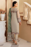 M-1202 | Ramsha Minhal Organza Collection Vol 12