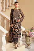 M-1205 | Ramsha Minhal Organza Collection Vol 12