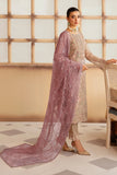 M-1206 | Ramsha Minhal Organza Collection Vol 12