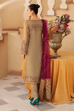 M-1208 | Ramsha Minhal Organza Collection Vol 12