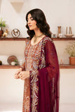 D-1209 | Rangoon by Ramsha chiffon collection Vol 12