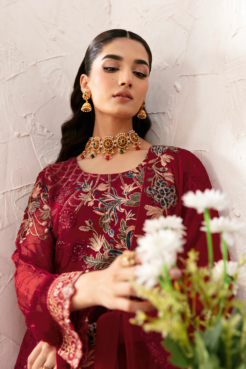 D-1205 | Rangoon by Ramsha chiffon collection Vol 12