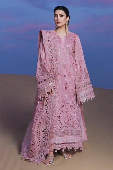 Nureh Aman NE-232 – Embroidered Laser Cut Lawn 3 Piece Unstitched Suit