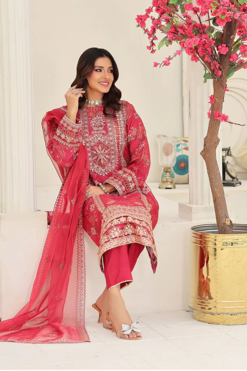 Mushkk By Dr.Haris Luxury Organza D-1