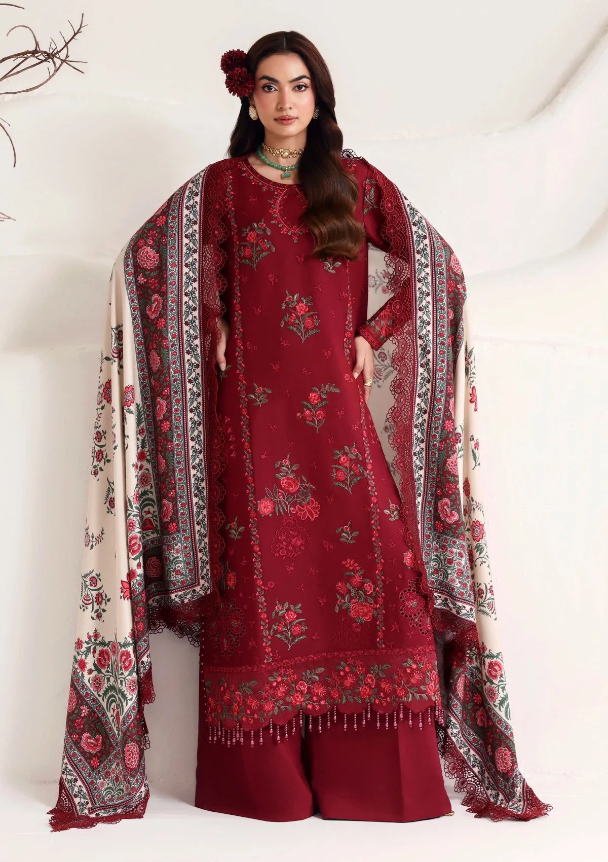 Merlot-00267 | SERAPHINE BY NAQSH WINTER EDIT 26
