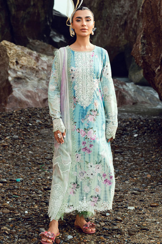 NSG-202 NUREH | EMBROIDERED AND PRINTED LAWN