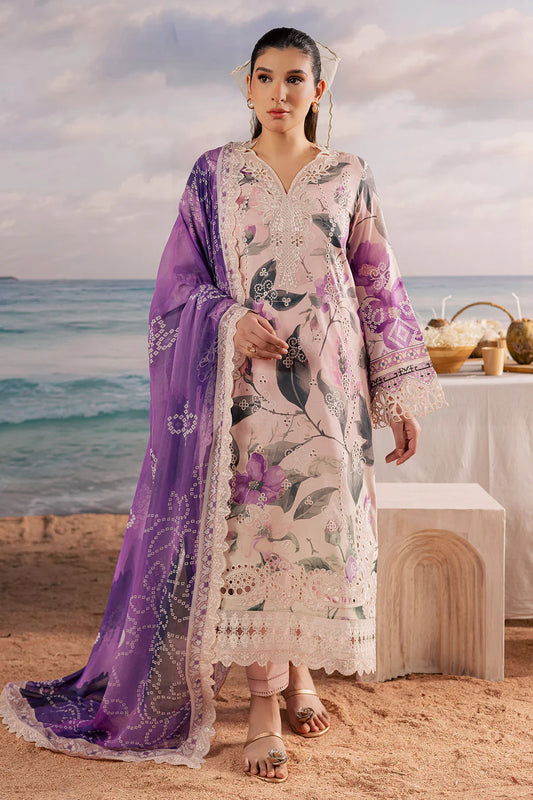 NSG-216 NUREH | EMBROIDERED AND PRINTED LAWN