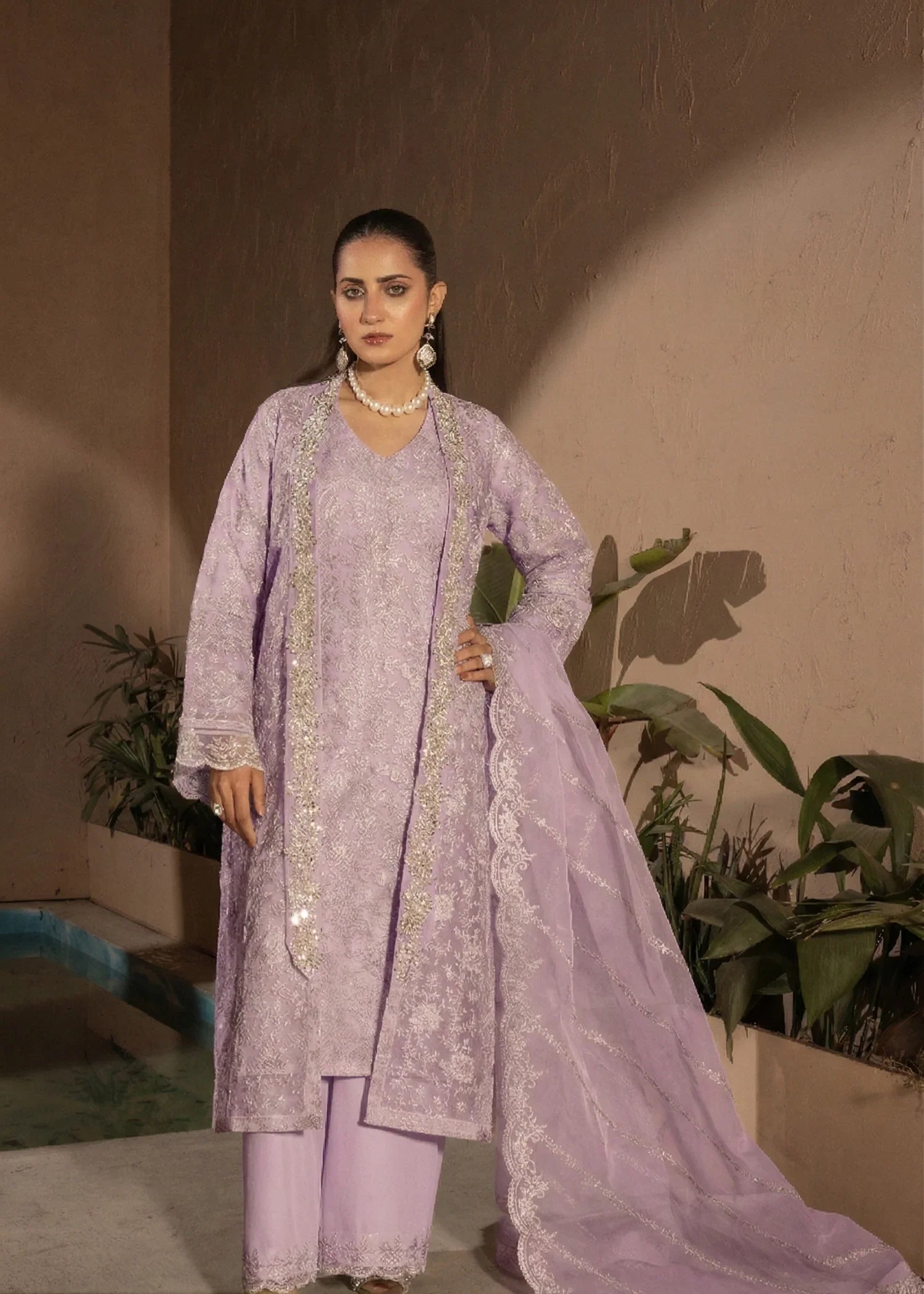 Manahils Festive/party wear collection | LILAC