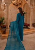 Manahils Festive/party wear collection | 181-Bondi Blue