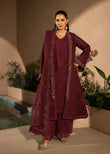 Manahils Festive/party wear collection | MAROON