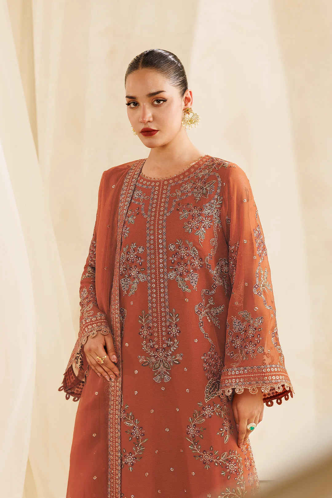 Sireine by Alizeh unstitched festive and luxury chiffon | AF-CH-2298-Glimmer
