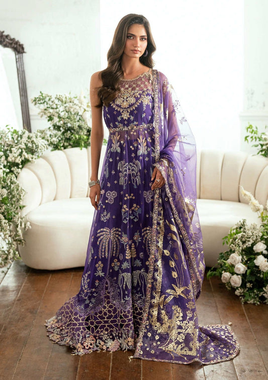 Mushq Sham Shandaar Embroidered Chiffon Unstitched 3Pc Suit MSS 3