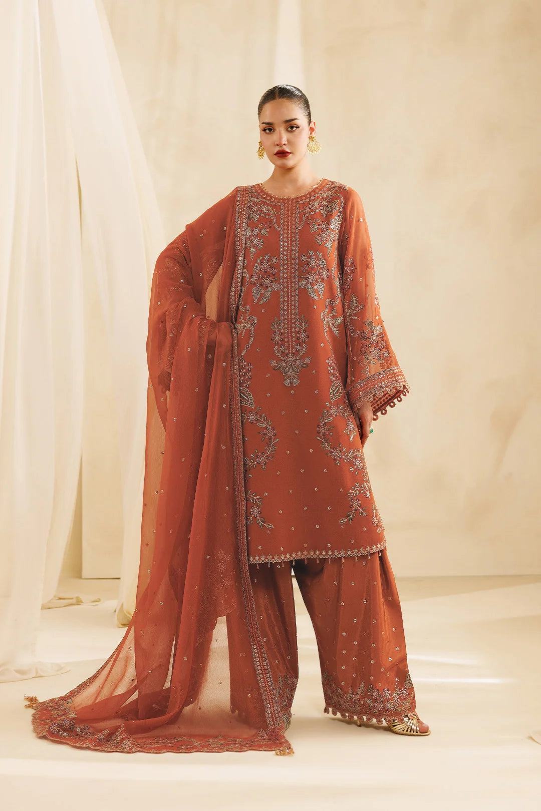 Sireine by Alizeh unstitched festive and luxury chiffon | AF-CH-2298-Glimmer