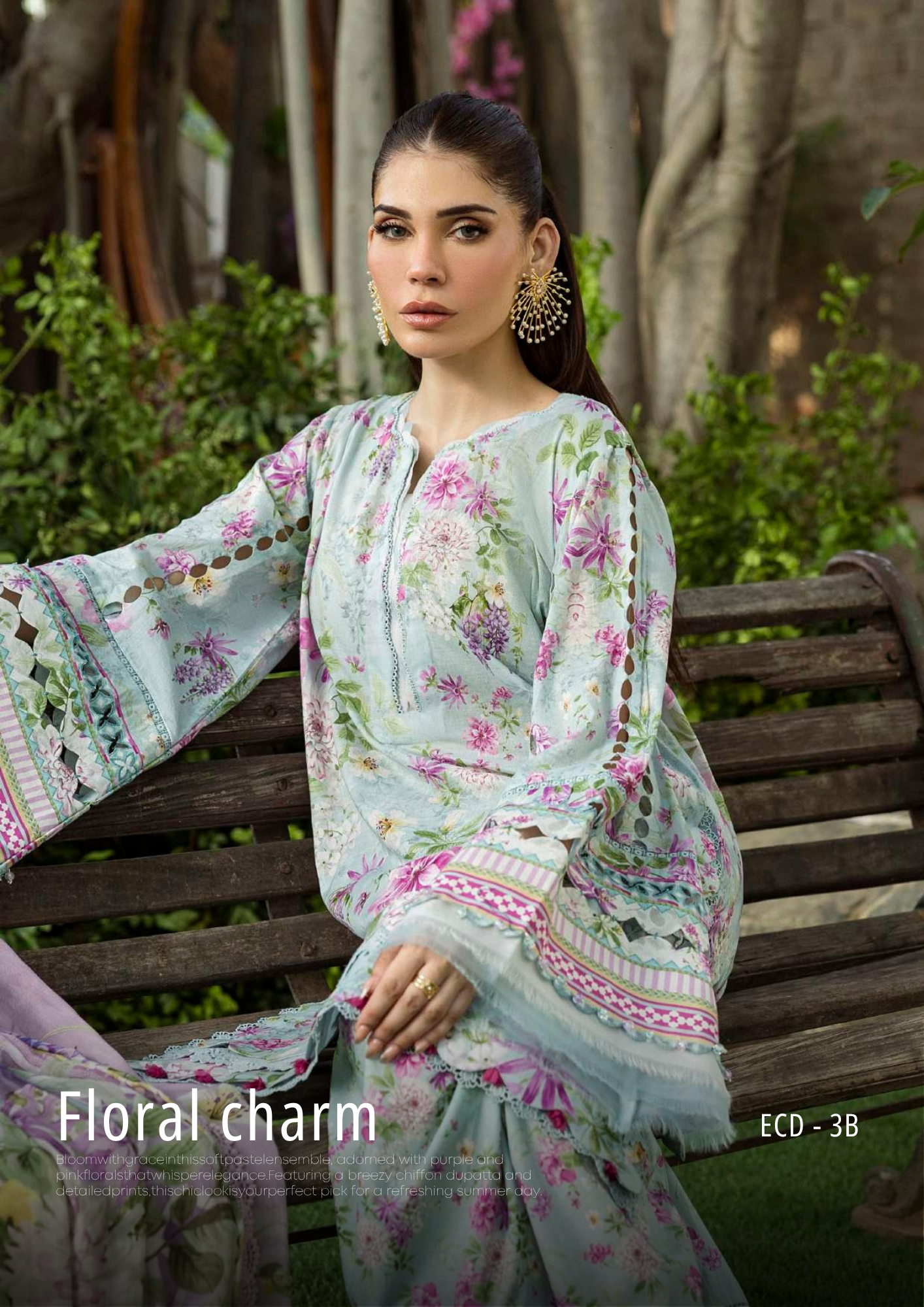 ECD-3B FLORAL CHARM - ELAF
