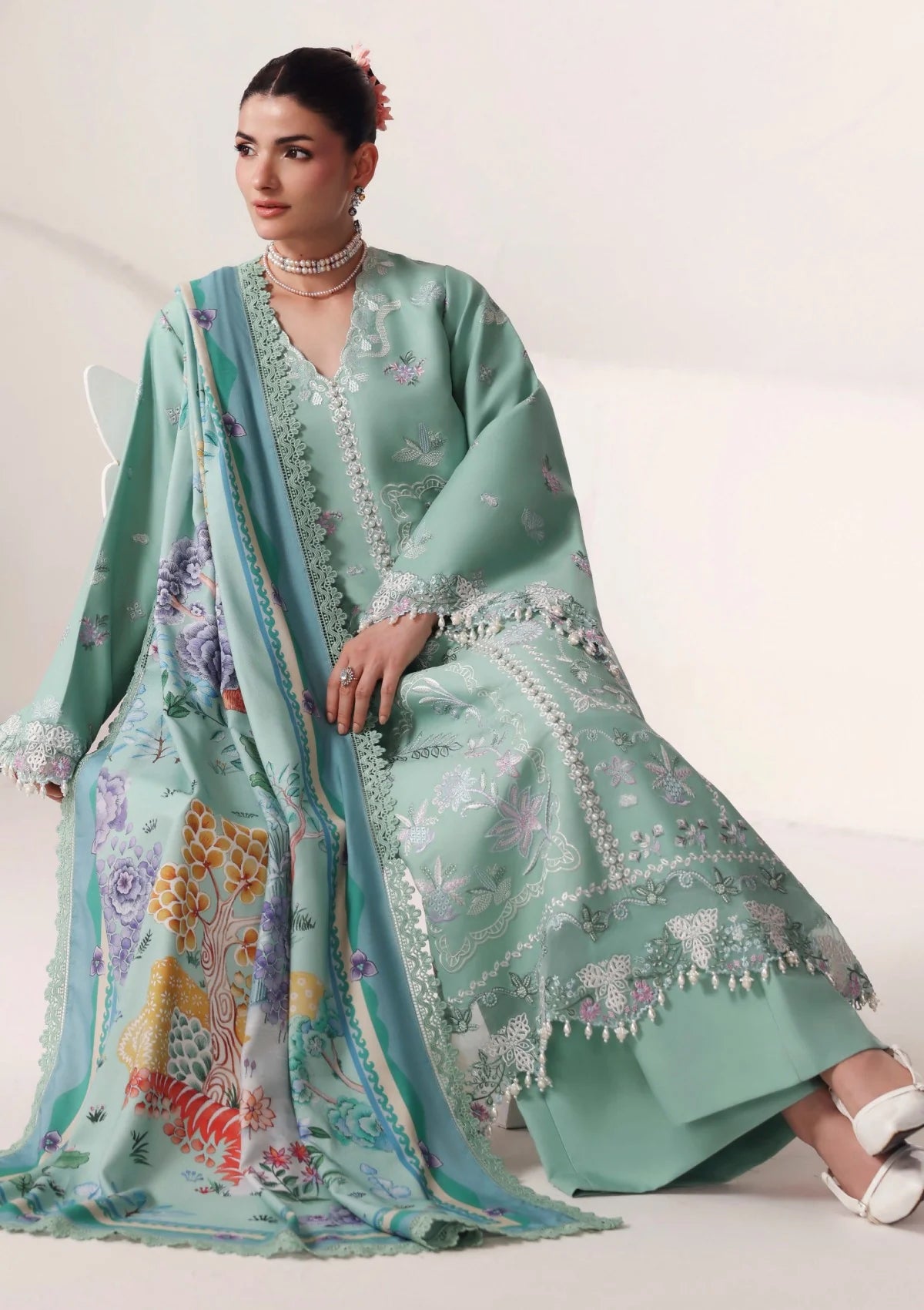 Grey Teal-00273 | SERAPHINE BY NAQSH WINTER EDIT 26