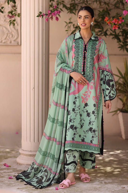 Charizma 3-PC Unstitched Printed Lawn C-Print Vol 2 - CP6-19