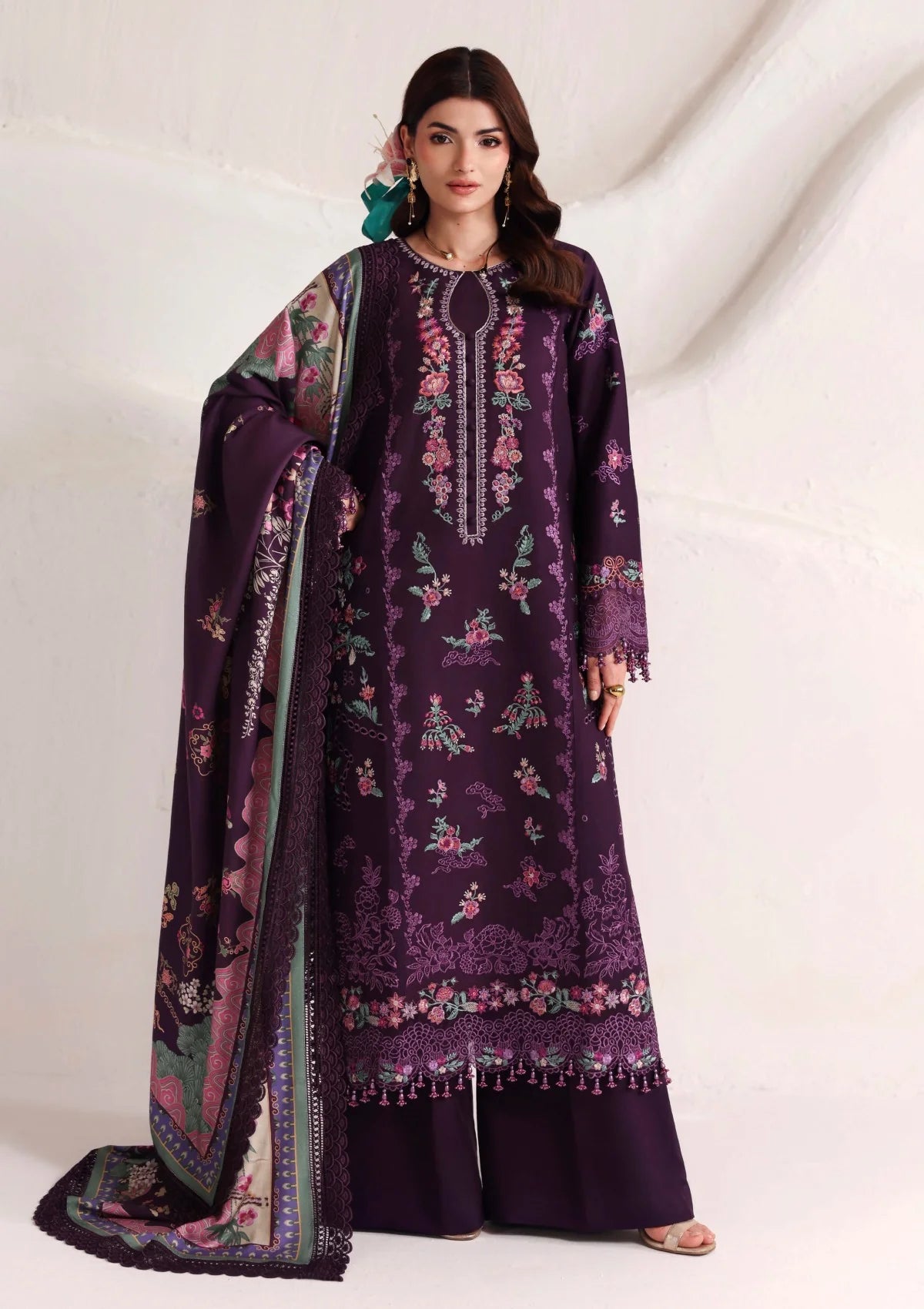 Wine Berry-00274 | SERAPHINE BY NAQSH WINTER EDIT 26