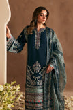 Neorah by Xenia D-09 ABAN | Formals Unstitched Raw Silk Embroidered 3 Piece Suit XE26UN - Festive Collection