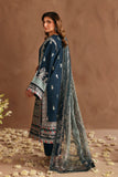 Neorah by Xenia D-09 ABAN | Formals Unstitched Raw Silk Embroidered 3 Piece Suit XE26UN - Festive Collection