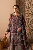Neorah by Xenia D-07 QABITA | Formals Unstitched Chiffon Embroidered 3 Piece Suit XE26UN - Festive Collection