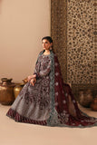 Neorah by Xenia D-07 QABITA | Formals Unstitched Chiffon Embroidered 3 Piece Suit XE26UN - Festive Collection
