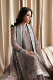 Zarif Siraya Printed Formal Unstitched 3Pc Chiffon Suit - SITARA