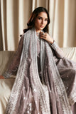 Zarif Siraya Printed Formal Unstitched 3Pc Chiffon Suit - SITARA